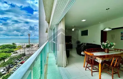 Apartamento vista mar à venda na pitangueiras no guarujá | centro