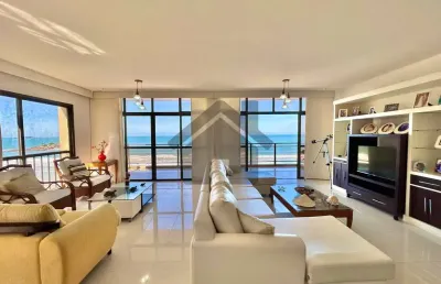 Apartamento vista mar à venda na pitangueiras no guarujá | frente mar