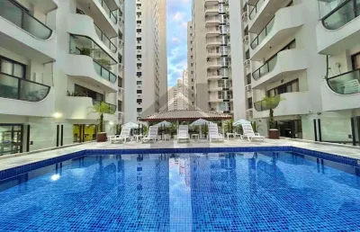Apartamento na praia de pitangueiras | piscina e churrasqueira