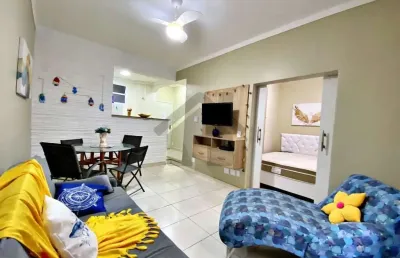 Apartamento kit net à venda na pitangueiras no guarujá | quadra mar