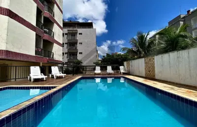 Apartamento à venda na enseada no guarujá | piscina e churrasqueira