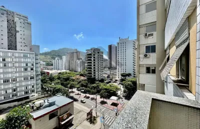 Apartamento na pitangueiras no guarujá | quadra mar