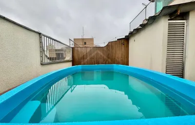 Apartamento à venda na enseada no guarujá | piscina e churrasqueira