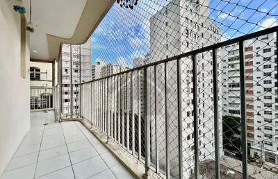 Apartamento à venda na pitangueiras no guarujá | piscina aquecida