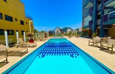 Apartamento à venda na enseada no guarujá | varanda gourmet piscina e churrasqueira