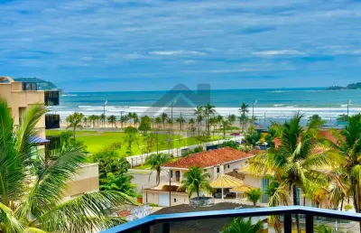 Cobertura à venda na enseada no guarujá | uma quadra do mar e piscina