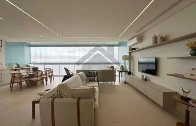 Apartamento vista mar à venda na pitangueiras no guarujá | fino acabamento