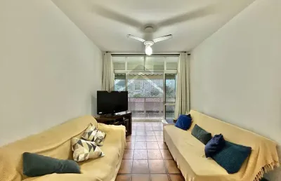 Apartamento à venda na pitangueiras no guarujá | uma quadra do mar