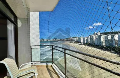 Apartamento à venda na pitangueiras no guarujá | frente mar