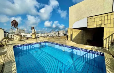 Cobertura  à venda na pitangueiras no guarujá | piscina e churrasqueira