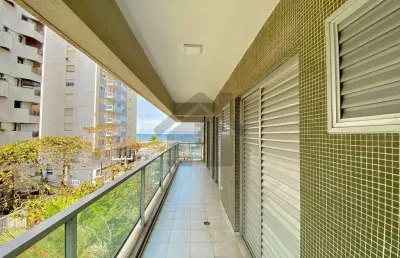 Apartamento à venda na pitangueiras no guarujá | quadra mar e piscina