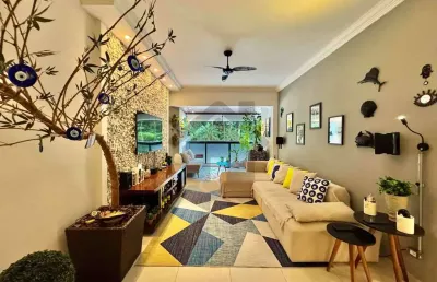 Apartamento à venda na pitangueiras no guarujá | piscina e 2 vagas