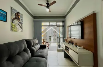 Apartamento à venda na pitangueiras no guarujá | uma quadra do mar
