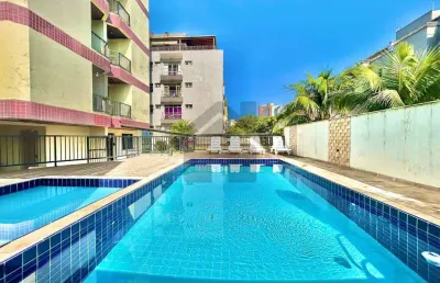 Apartamento à venda na enseada no guarujá | piscina e churrasqueira