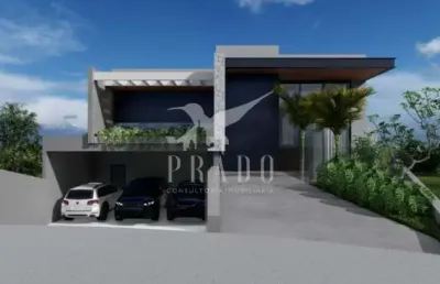 Sobrado de alto padrão em condominio fechado - atibaia/sp