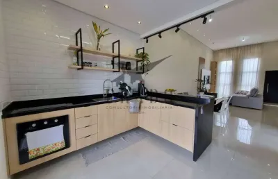 Casa com planejados 3 dormitórios pra venda em atibaia- bella atibaia