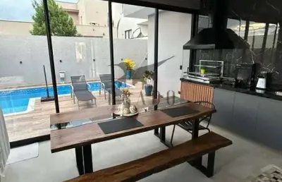 Casa à venda 3  dormitórios porteira fechada, cond. terras de atibaia i