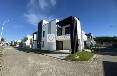 Casa no bairro deltaville em biguaçu - sc | três dormitórios com suíte