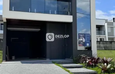 Sobrado alto padrão com 3 quartos - condomínio acqua - deltaville - biguaçu - sc