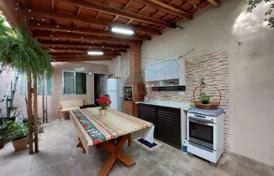 Casa à venda, 3 quartos, 1 vaga, vila palmares - santo andré/sp