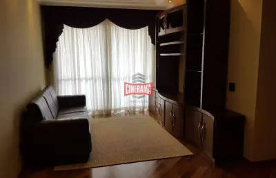 Apartamento para aluguel, 3 quartos, 1 suíte, 2 vagas, vila bastos - santo andré/sp