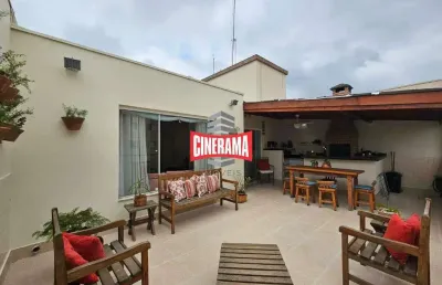 Cobertura à venda, 2 quartos, 1 suíte, 3 vagas, santa maria - são caetano do sul/sp