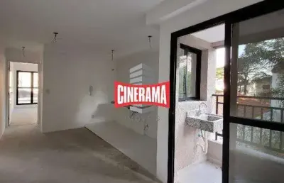 Apartamento à venda, 1 quarto, 1 vaga, vila valparaíso - santo andré/sp