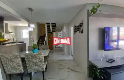 Cobertura à venda, 3 quartos, 1 suíte, 2 vagas, osvaldo cruz - são caetano do sul/sp