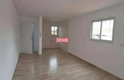 Apartamento à venda, 2 quartos, 1 suíte, 1 vaga, campestre - santo andré/sp
