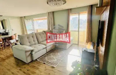 Apartamento à venda, 3 quartos, 3 suítes, 2 vagas, centro - santo andré/sp