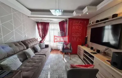Sobrado à venda, 3 quartos, 3 suítes, 5 vagas, santa maria - são caetano do sul/sp