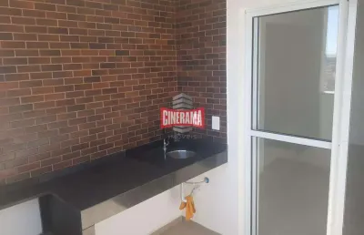 Apartamento à venda, 2 quartos, 1 suíte, 1 vaga, jardim - santo andré/sp