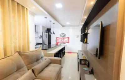 Cobertura à venda, 2 quartos, 1 suíte, 1 vaga, vila alzira - santo andré/sp