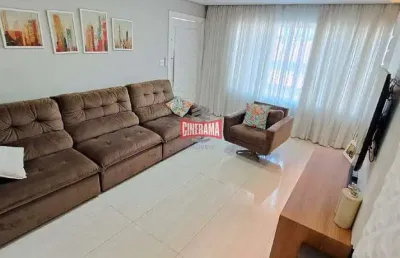 Sobrado à venda, 4 quartos, 2 suítes, 2 vagas, vila pires - santo andré/sp