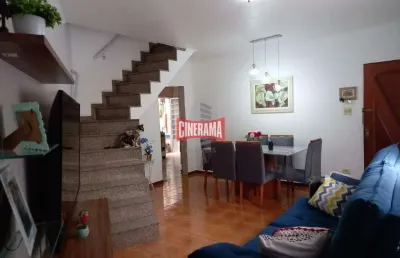 Sobrado à venda, 3 quartos, 1 vaga, santa maria - são caetano do sul/sp