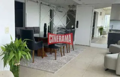 Cobertura à venda, 3 quartos, 3 suítes, 4 vagas, centro - santo andré/sp