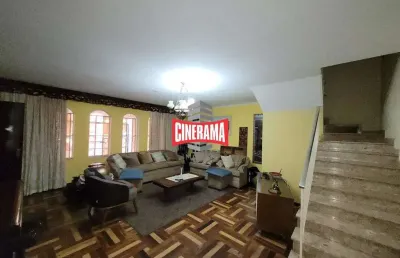 Sobrado para aluguel, 4 quartos, 3 vagas, barcelona - são caetano do sul/sp