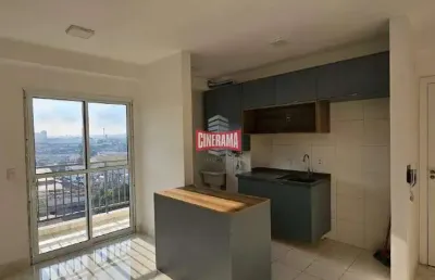 Apartamento à venda, 2 quartos, 1 suíte, 1 vaga, utinga - santo andré/sp