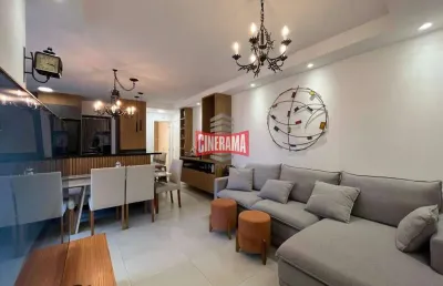 Apartamento à venda, 2 quartos, 2 suítes, 2 vagas, fundação - são caetano do sul/sp