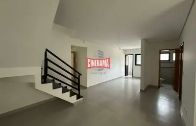 Cobertura à venda, 2 quartos, 1 suíte, 2 vagas, vila assunção - santo andré/sp