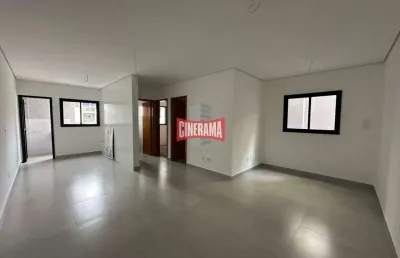 Apartamento à venda, 2 quartos, 1 suíte, 2 vagas, vila assunção - santo andré/sp