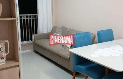 Apartamento à venda, 2 quartos, 1 vaga, jardim são caetano - são caetano do sul/sp