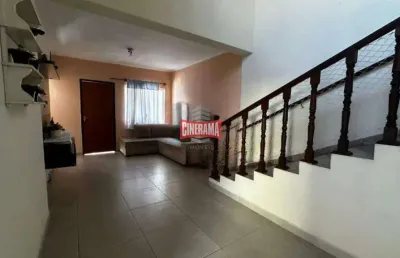 Sobrado à venda, 3 quartos, 1 suíte, 5 vagas, barcelona - são caetano do sul/sp