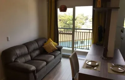 Apartamento 100% mobiliado na av. são camilo - cond. address granja viana!