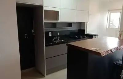 Apartamento mobiliado 2 dorms. - cond. address granja vianna