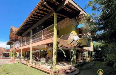 Mansão 5 suítes em lote de 3.782m²- cond jardim mediterrâneo
