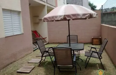 Apartamento garden raro região central de cotia com móveis planejados lindo
