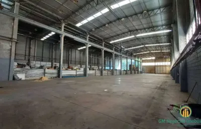 Galpão com 2000m2, 15m pé dir.cabine pr.1000kwa em são roque
