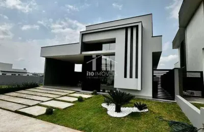 Lindíssima casa térrea condomínio gran ville fase 1