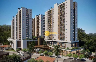 Apartamento com 2 dormitórios à venda, 62 m² por r$ 736.000,00 - fazenda - itajaí/sc